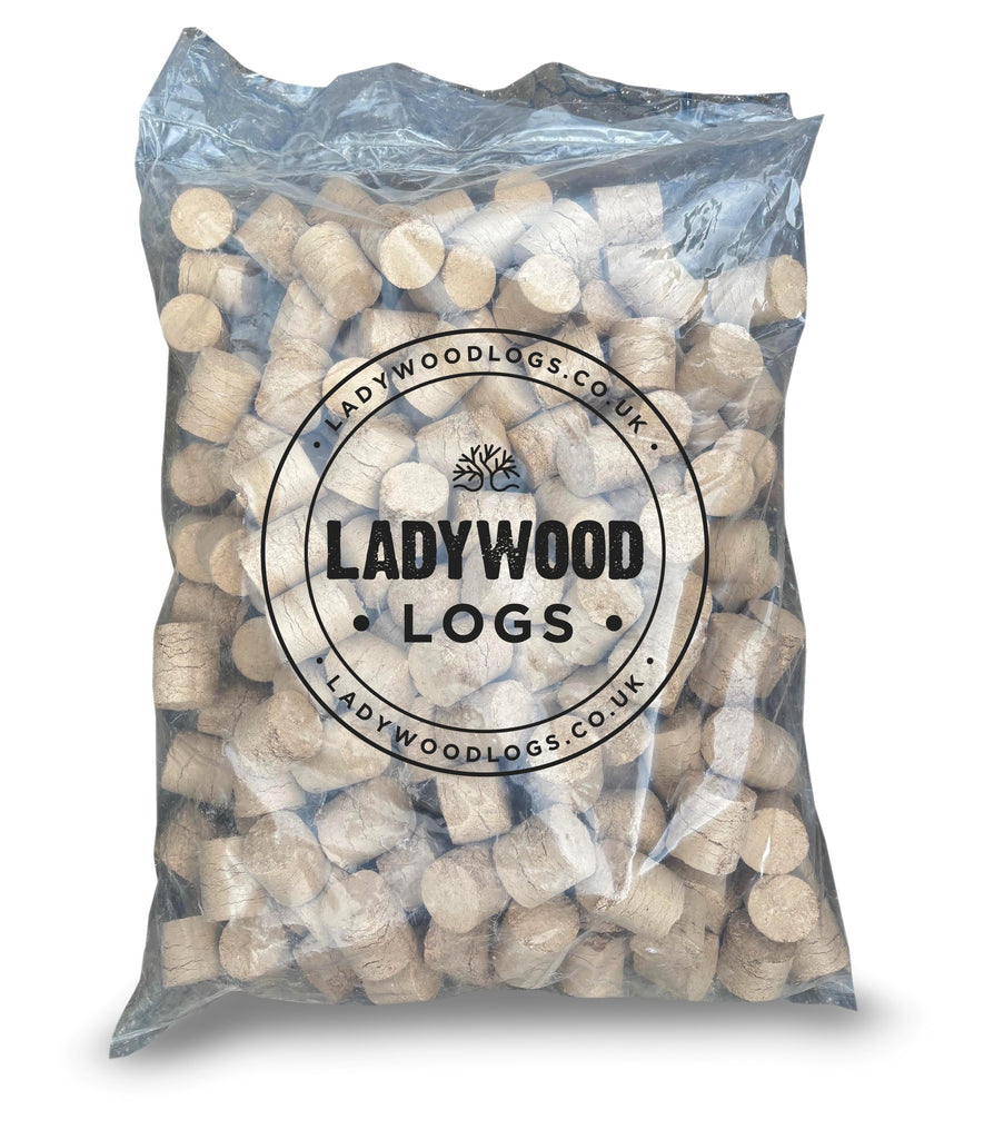 Kiln Dried Oak Briquettes — Premium Eco-Friendly Fuel